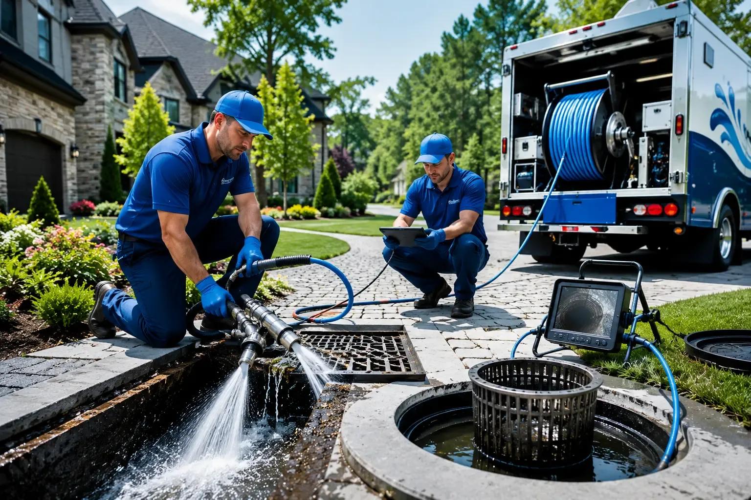 Local outdoor drain cleaning professionals in Sandusky, OH